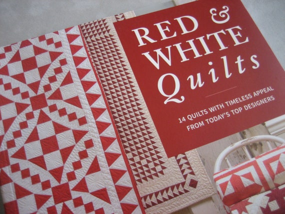 Red White Quilts Etsy