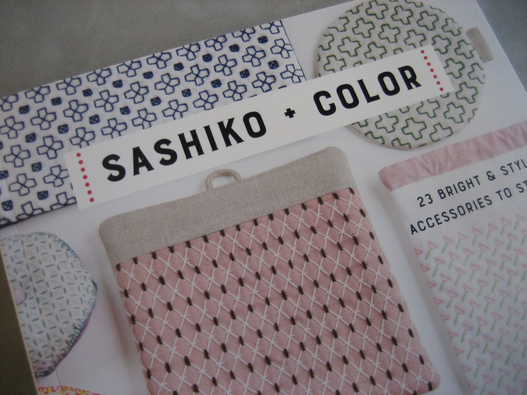 Sashiko Embroidery Book Easy Lovely Various Kinds of 