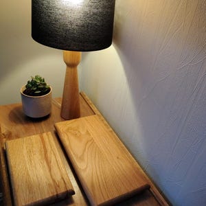 Solid European Oak Display Risers.