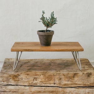 Modern Natural Wood Mid Century Bonsai or Terrarium Table image 6