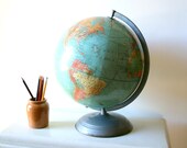 Old Industrial School Globe -photography print