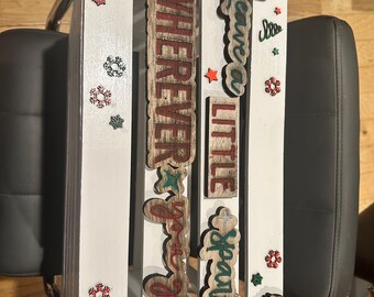 Personalized Christmas keepsake Crate