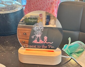 Breast Cancer Golf Graphic