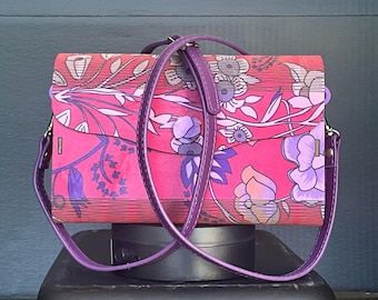 Elegant ladies floral handbag