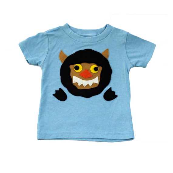 Kids T-shirt Wild Monster Book Character Birthday Gift - Etsy