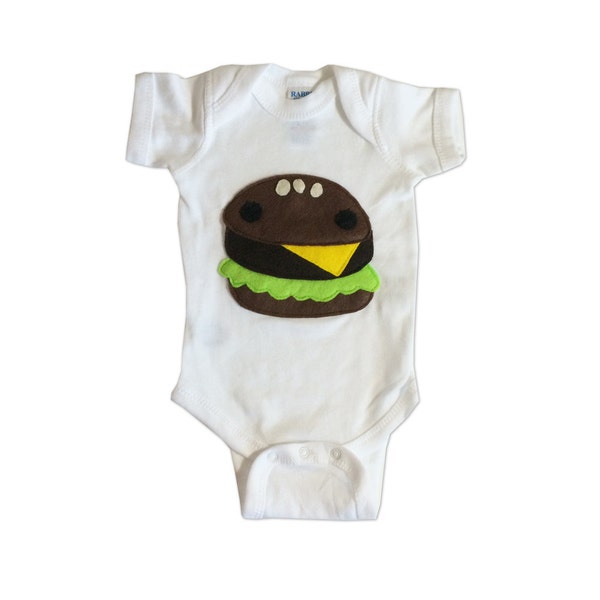 Hungry Kids - Yummy Hamburger Baby Body