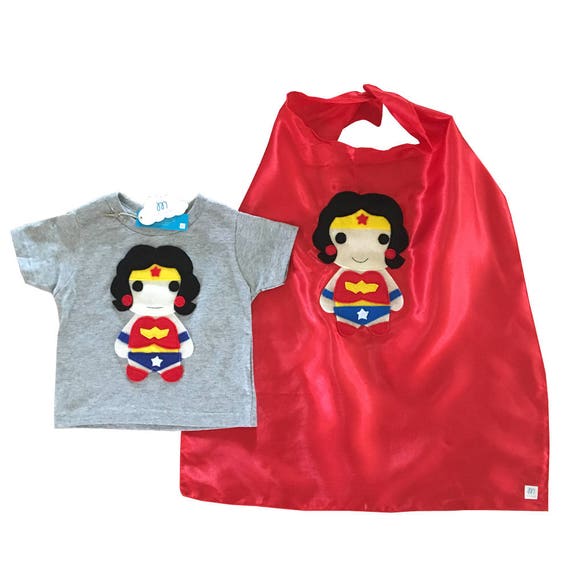 toddler girl superhero shirts with capes