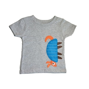 Armadillo - Shirt für Kinder in hellblau für Jungen oder Mädchen