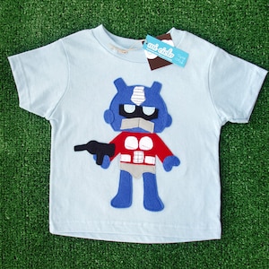 Riesen Roboter Kinder T-Shirt