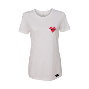 Mi Cielo x Donald Robertson - The Heart – Frau White Shirt