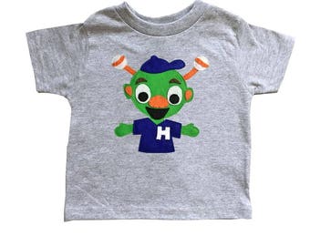Astros Orbit Inspired - Kids Gray T-Shirt - Children's Clothing - Gift