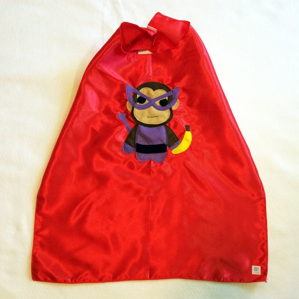 Team Super Animals - Banana Monkey Red Cape