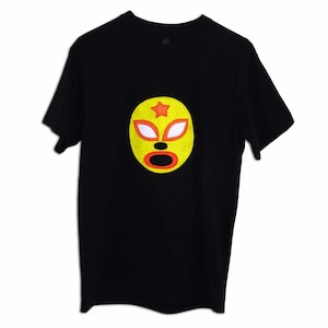 Luchador Amarillo - Gelbes mexikanisches Wrestler Herren T-Shirt