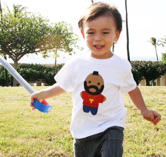 Kids T-Shirt Looks Like Mr. Tee - Kids White Shirt - Children's Clothing Gift