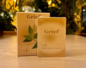 Grief Affirmation Cards | Comfort & Healing, Sympathy Gift
