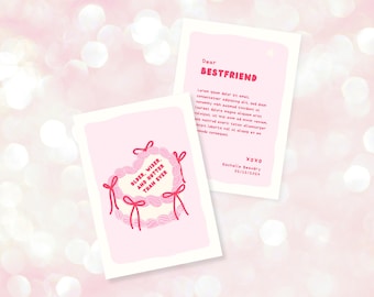 Pink Birthday Card Canva Template, Editable Birthday Invitation, Older Wiser Hotter Theme, Pink Party Cake & Confetti, Digital Download