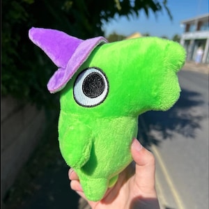 Smiling Friends Glep Plush, Glep Plushie Gift - Birthday Gift