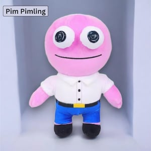 Smiling Friends Pim Plushie, Soft Plush Gift - Birthday Gift