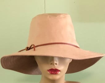 Tan 4 inch Brim