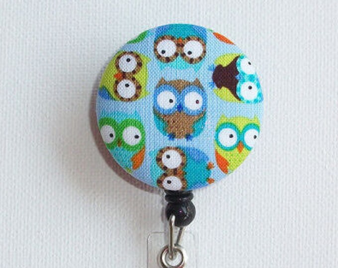 ID Badge Holder with Retractable Badge Reel Clip and Lanyard, Cute