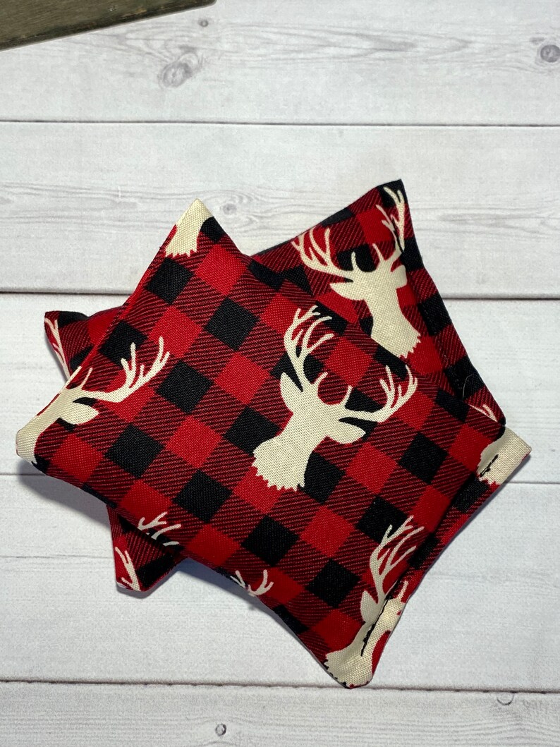 Flax Seed Spa Gift Set Neck Warmer Eye Pillow and Hand Etsy