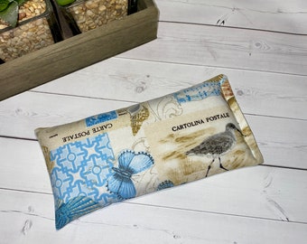 beach eye pillow, heating pad, ice pack, lavender heat, peppermint bag, coworker gift, mom gift, spa gift, spa basket filler