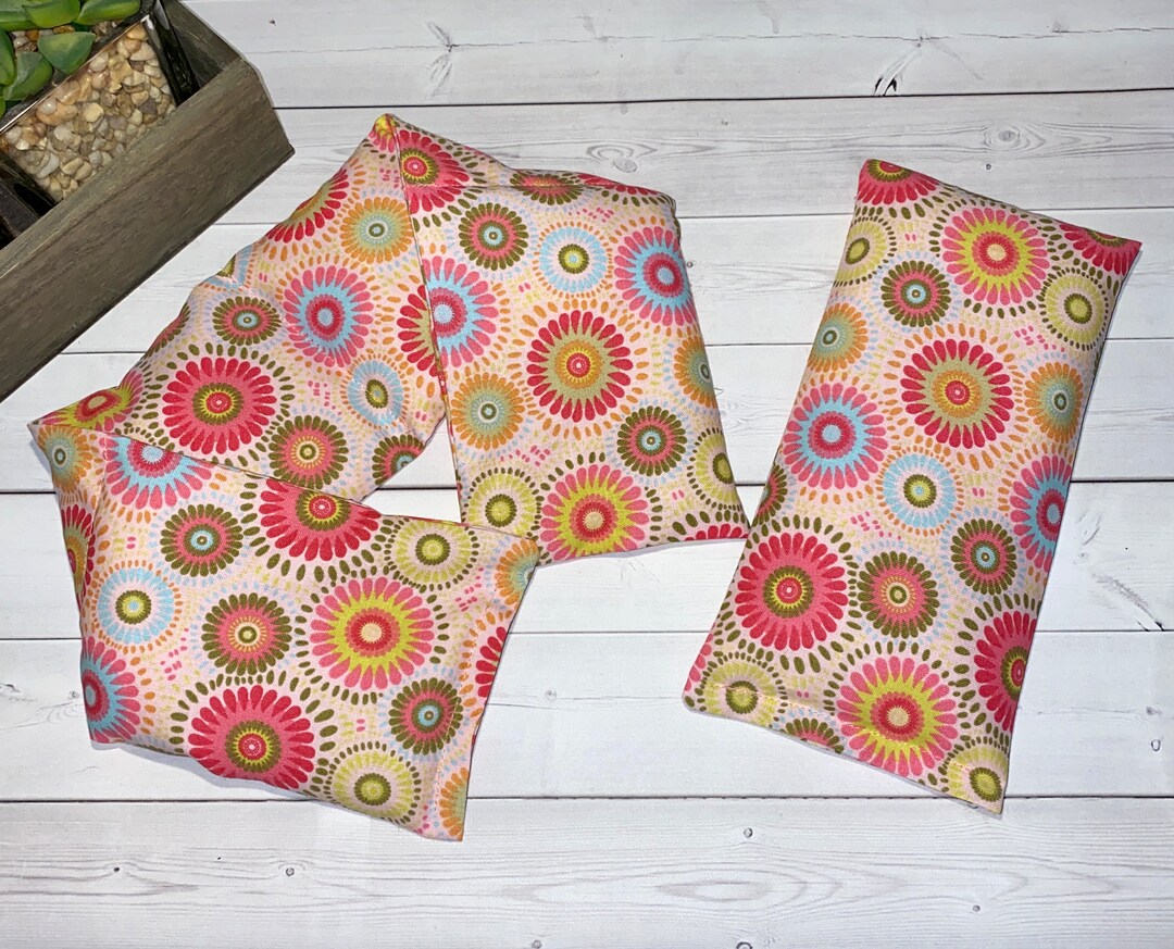 Flax Seed Neck Warmer Rice Shoulder Wrap Lavender Heating Etsy