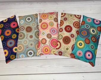 Eye pillows. Flax seeds heating pad. Rice ice pack, spa gift. valentines day gift. lavender