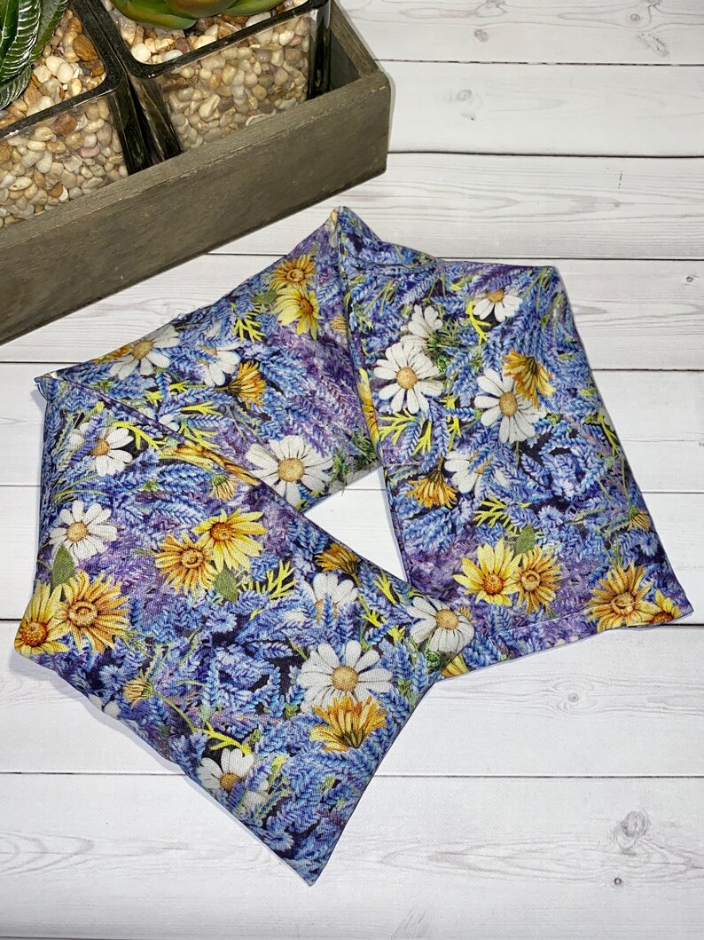 Flax Seed Spa Gift Set Neck Warmer Eye Pillow Hand Warmers Etsy