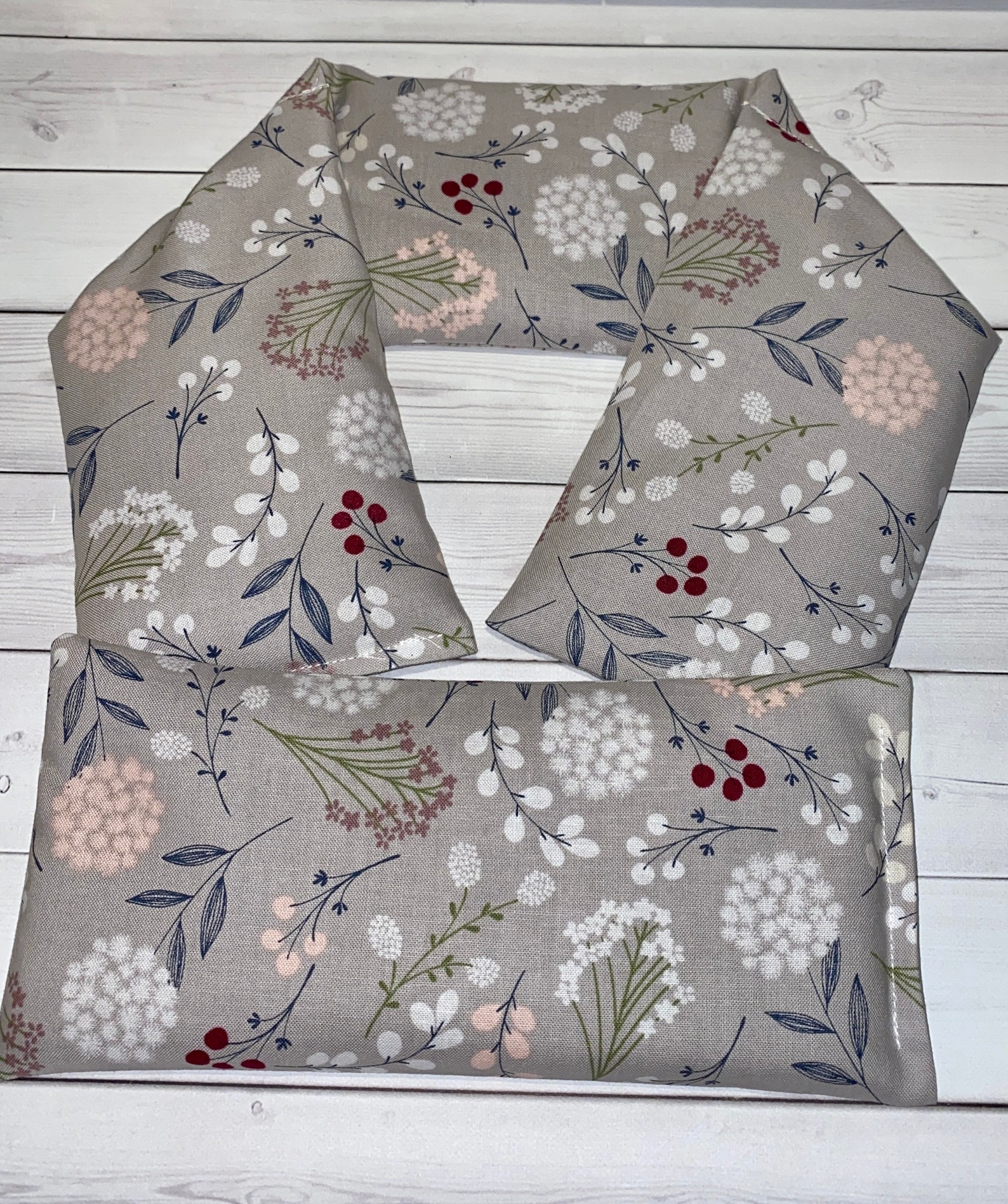 Flax Seed Neck Warmer Rice Shoulder Wrap Lavender Heating Etsy