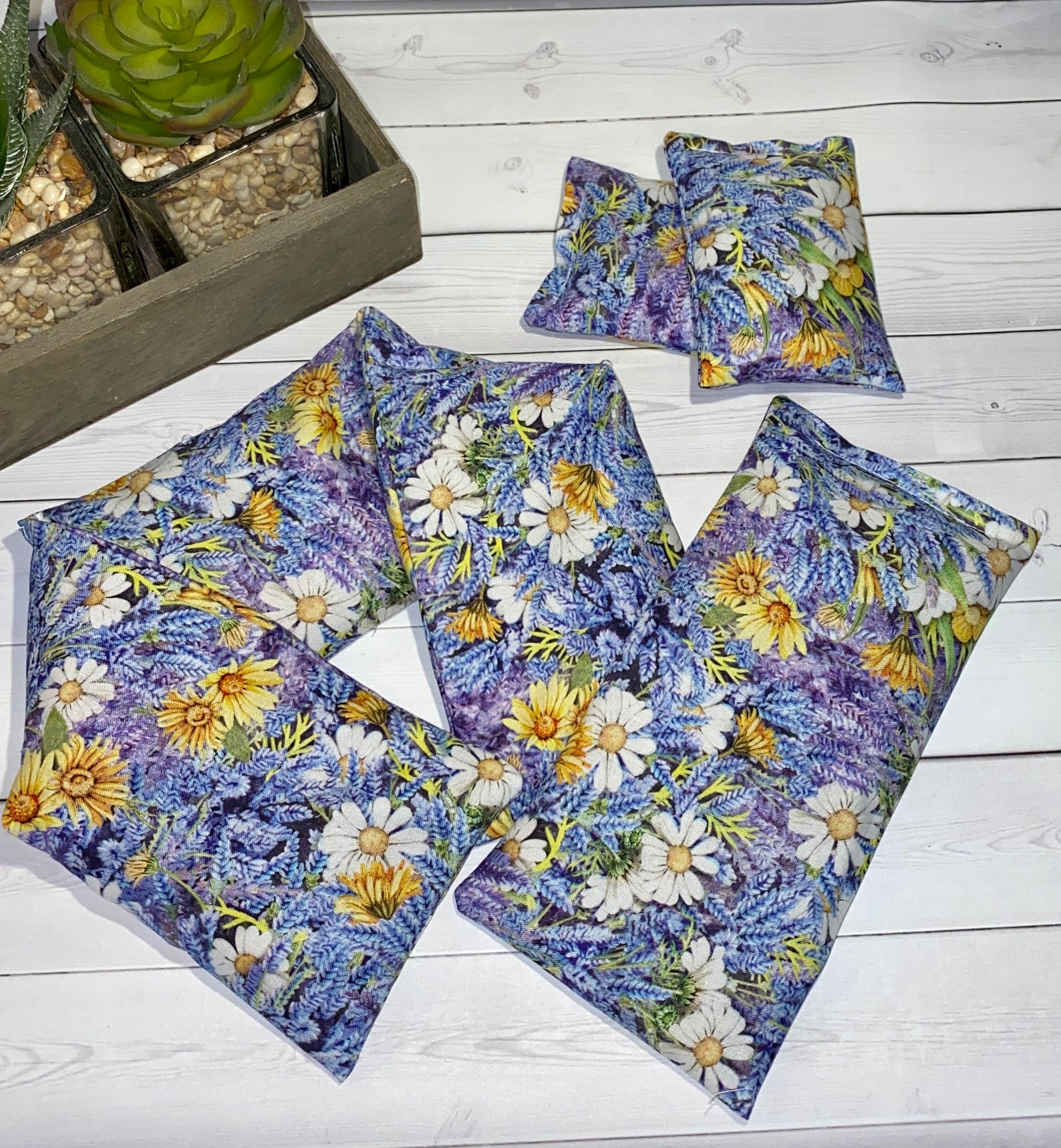 Flax Seed Spa Gift Set Neck Warmer Eye Pillow Hand Warmers Etsy