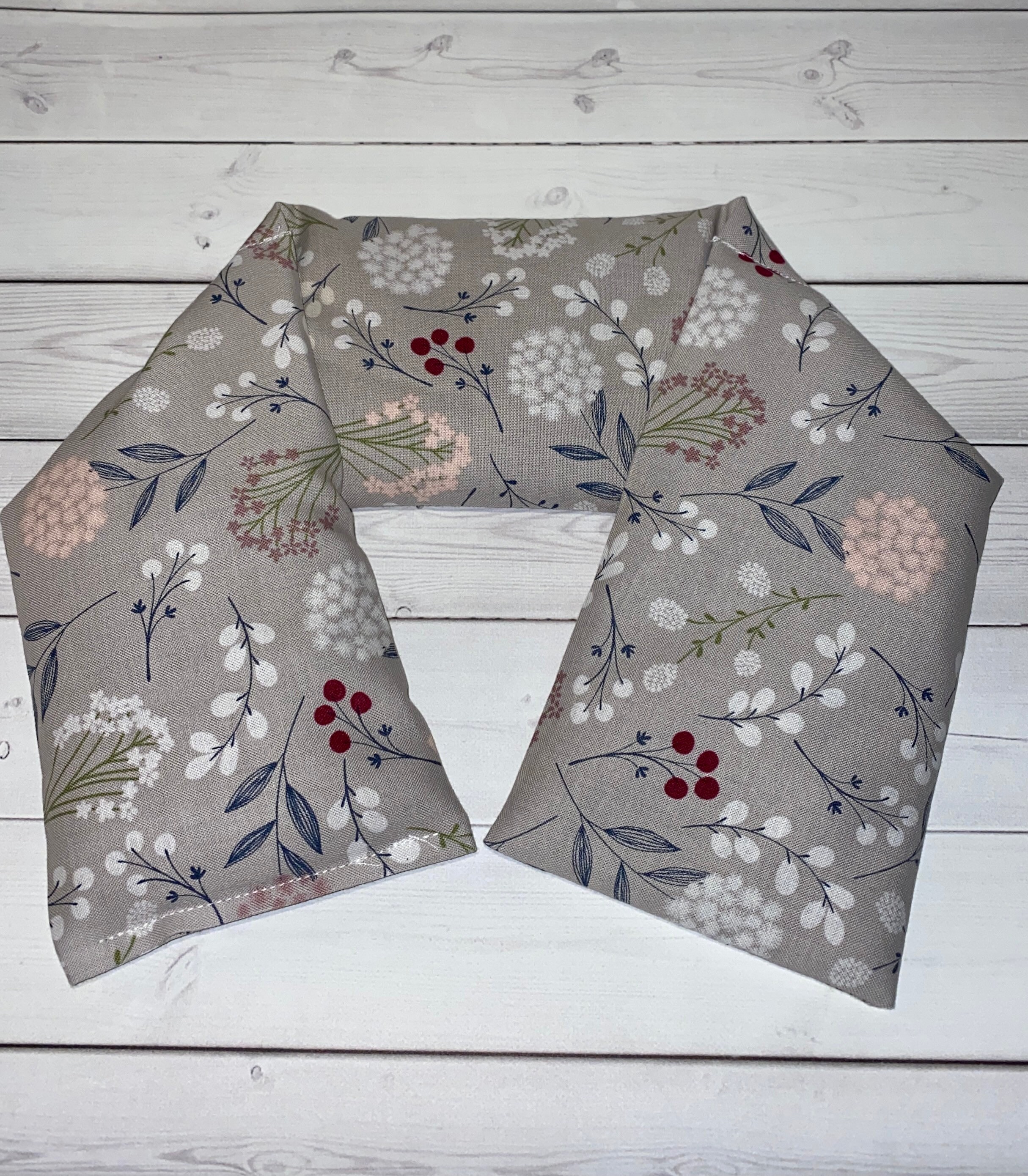 Flax Seed Neck Warmer Rice Shoulder Wrap Lavender Heating Etsy