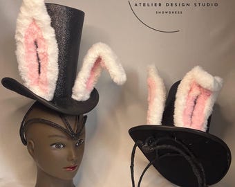 rabbit top hat , top hat , rabbit hat