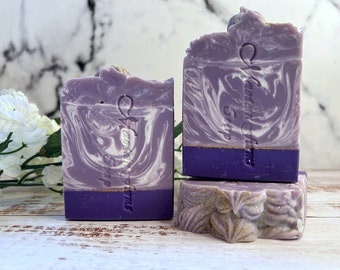 Lavender Magnolia Artisan Soap - Soap For Her - Soap Gift - Organic Shea Butter Soap