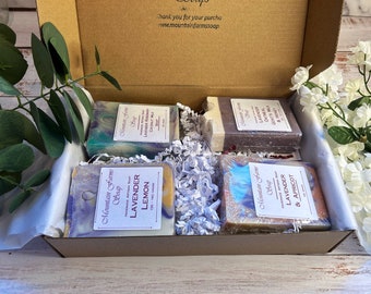 Luxurious Natural Soap Box Gift Set - Handcrafted and Sustainably Sourced