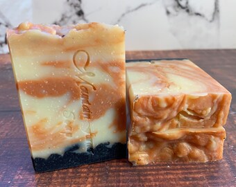 Handcrafted Natural Bar Soap with Shea Butter - Five Bandits Natural Essential Oil Soap - Moisturizing Soap - Zero Waste Soap