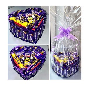 Czekolada Cadburys Dairy milk Flake Twirl Fredo Heart Bouquet Gift Hammer Walentynki Urodziny Rocznica 3D Dzień Ojca Tata Dziadek On