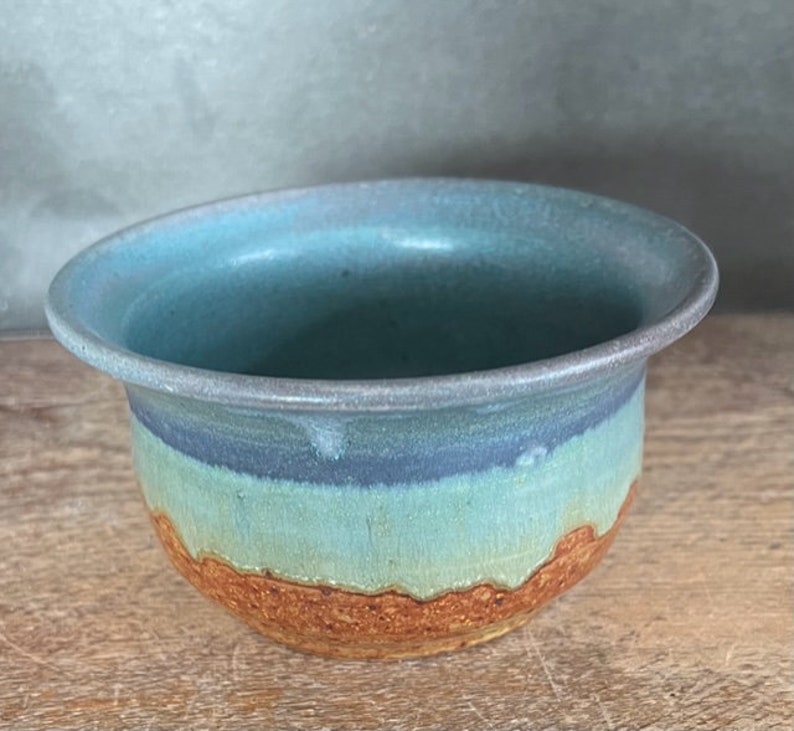 Small Bowls Teal and Brown design image 1