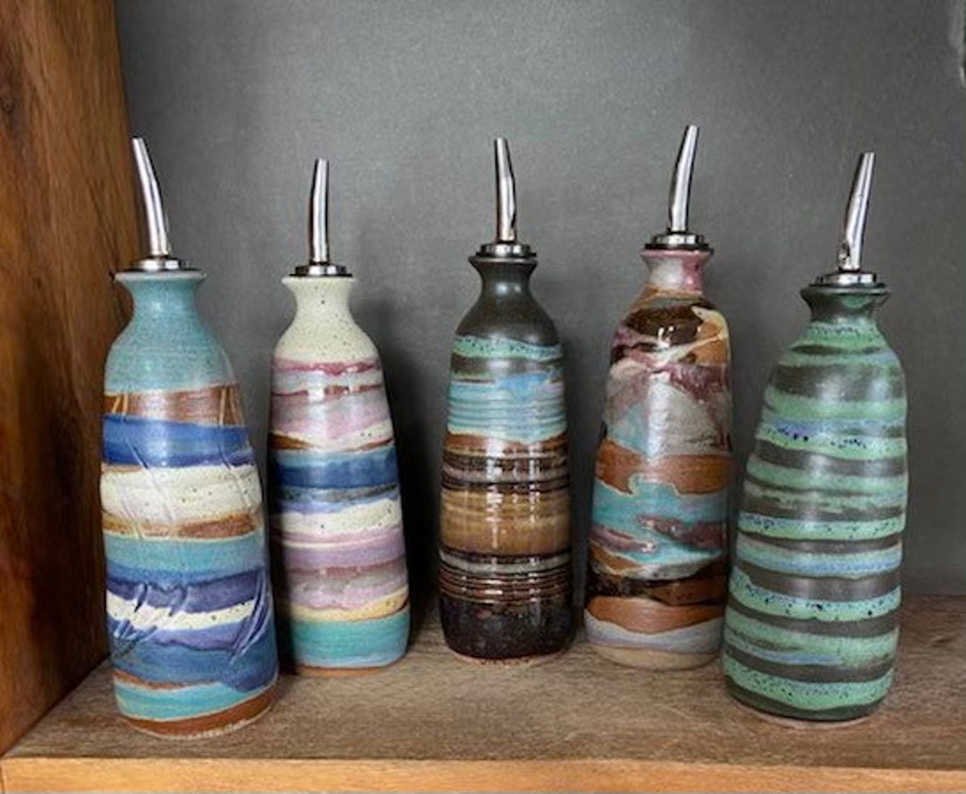 Oil pourer handmade  Stoneware Pottery