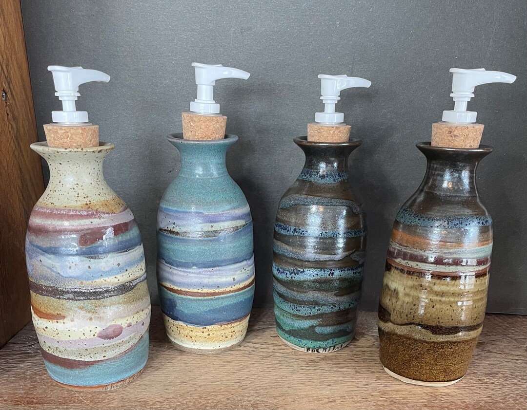Handmade Soap Dispenser Pump Etsy