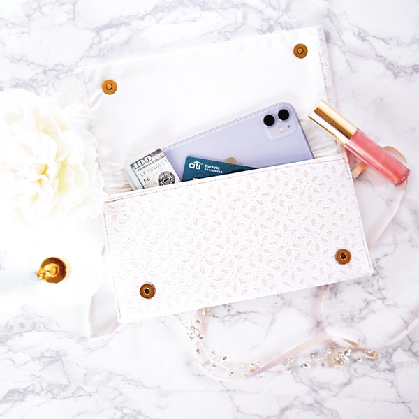 White Clutch. White Wallet. Envelope Clutch. Lace Bridesmaid Clutch. Bridal Clutch. Mother of the Bride. Clutch Purse