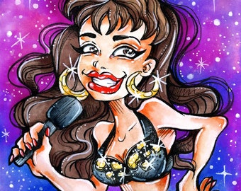 Stampa d'arte di Selena Quintanilla