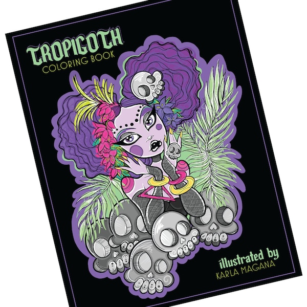 Tropigoth Coloring Book PDF Downloadable Coloring Book