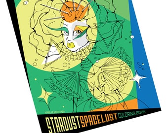 Stardust Space Lust PDF Downloadable Coloring Book