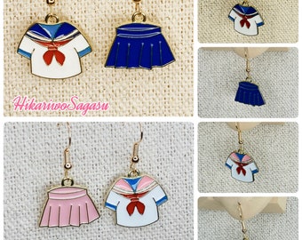 Sailor Uniform Japan Seifuku Earrings