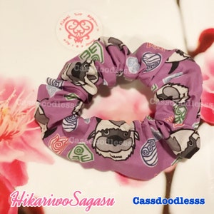 Flying Elemental Buddy Handmade Scrunchie