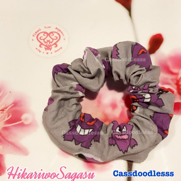 Ghosty Friends Handmade Scrunchie