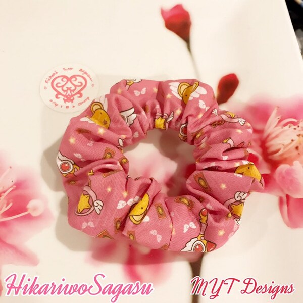 Cardcaptor Sakura Inspired Themed Scrunchie