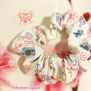 Digi world  Inspired Themed Scrunchie