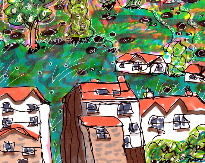 Ambleside, The Lake District Art Print